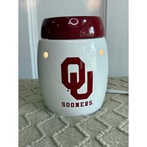 Scentsy OU The University of Oklahoma Sooners Plug-In Wax Warmer